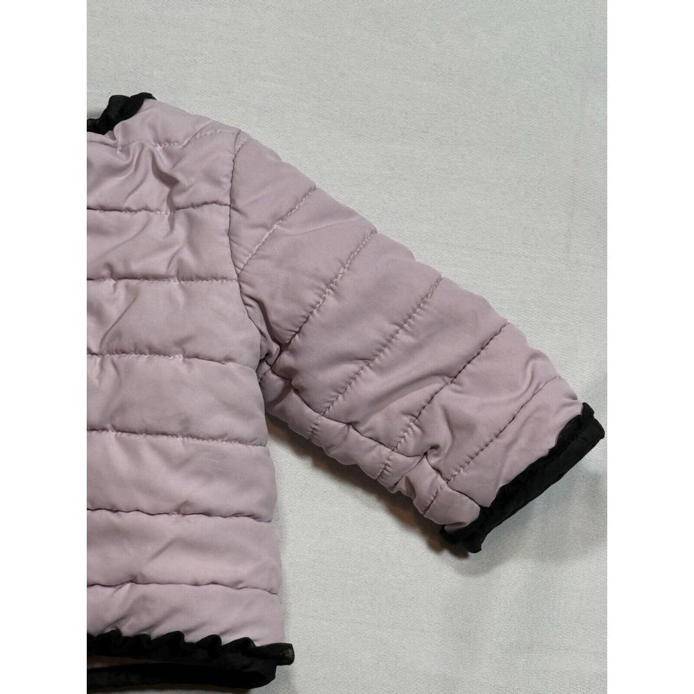 Little Me Barbie Style Baby Girls Padded Coat Jacket 12Months Winter Outerwear - Picture 11 of 12